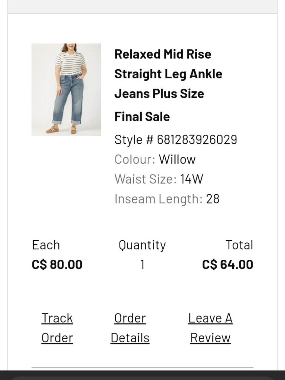 Ladies NEW with tags Silver jeans